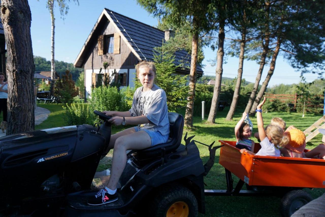Osrodek Na Zakrecie Villa Ustrzyki Dolne Kültér fotó